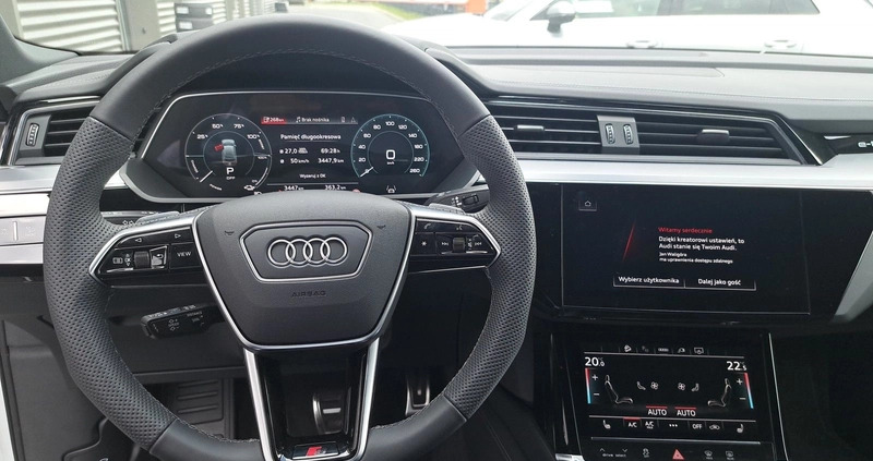 Audi e-tron cena 353600 przebieg: 6807, rok produkcji 2023 z Zwierzyniec małe 191